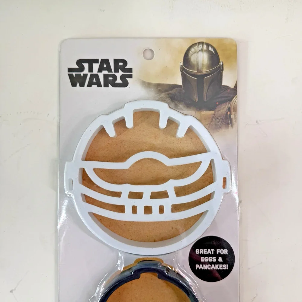 Disney Star Wars Mandalorian Silicone Breakfast Pancake Egg Molds Grogu NIB